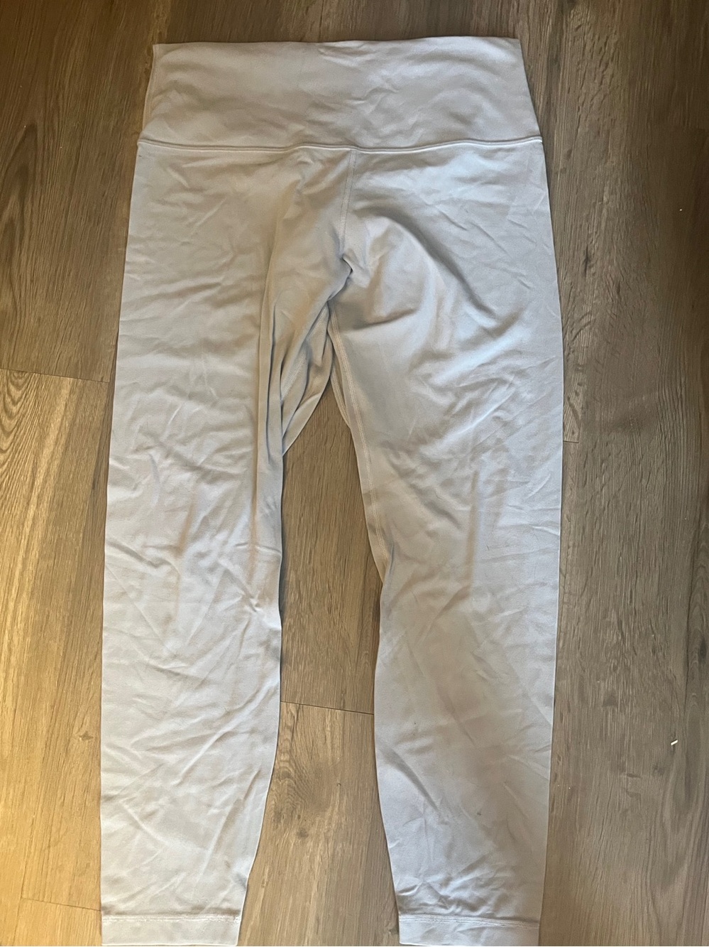Lululemon wonder yoga pants workout gym like new blueish grey size 12 comfort